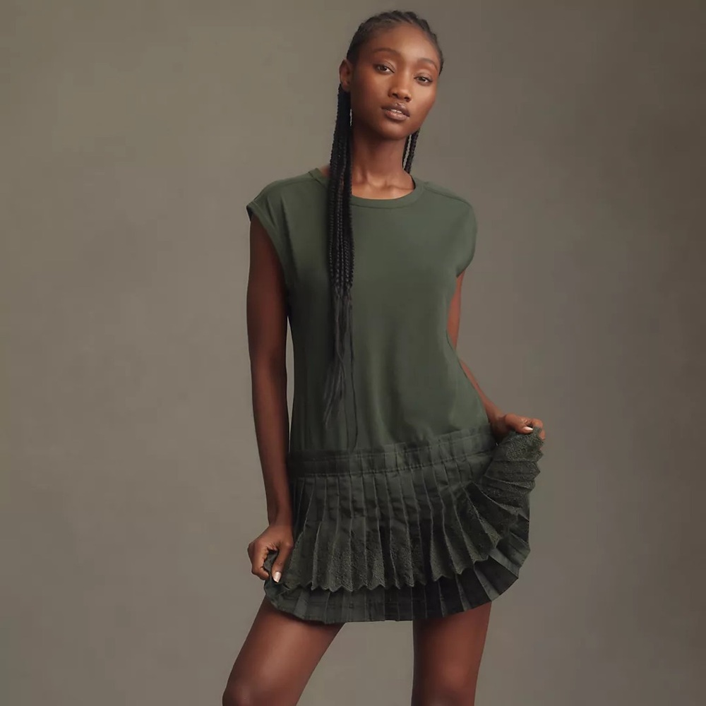 ( NEW ) Anthologies Daily Practice Mini Dress